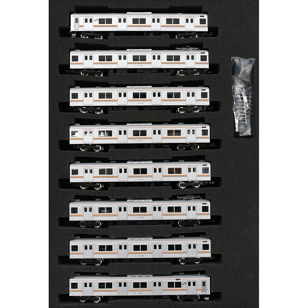 Green Max N Gauge JR205 Series 5000 Musashino Line M30 Formation 8 Car Formation Set with Power 30848 Railway Model Train