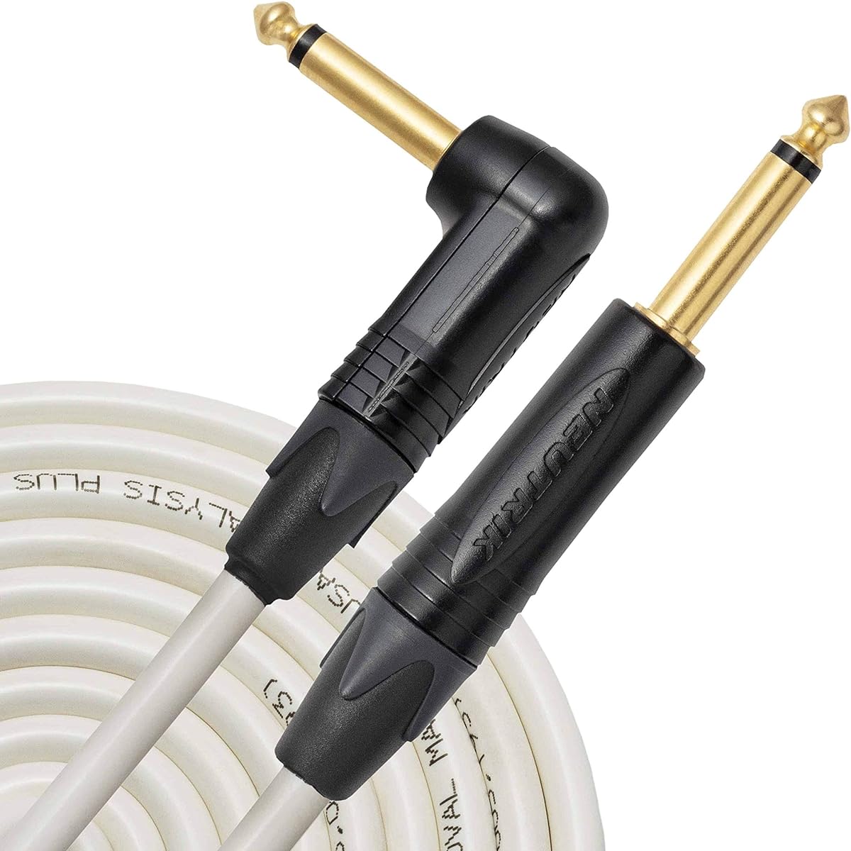 White Oval Instrument Cable ST-90 (20 feet)