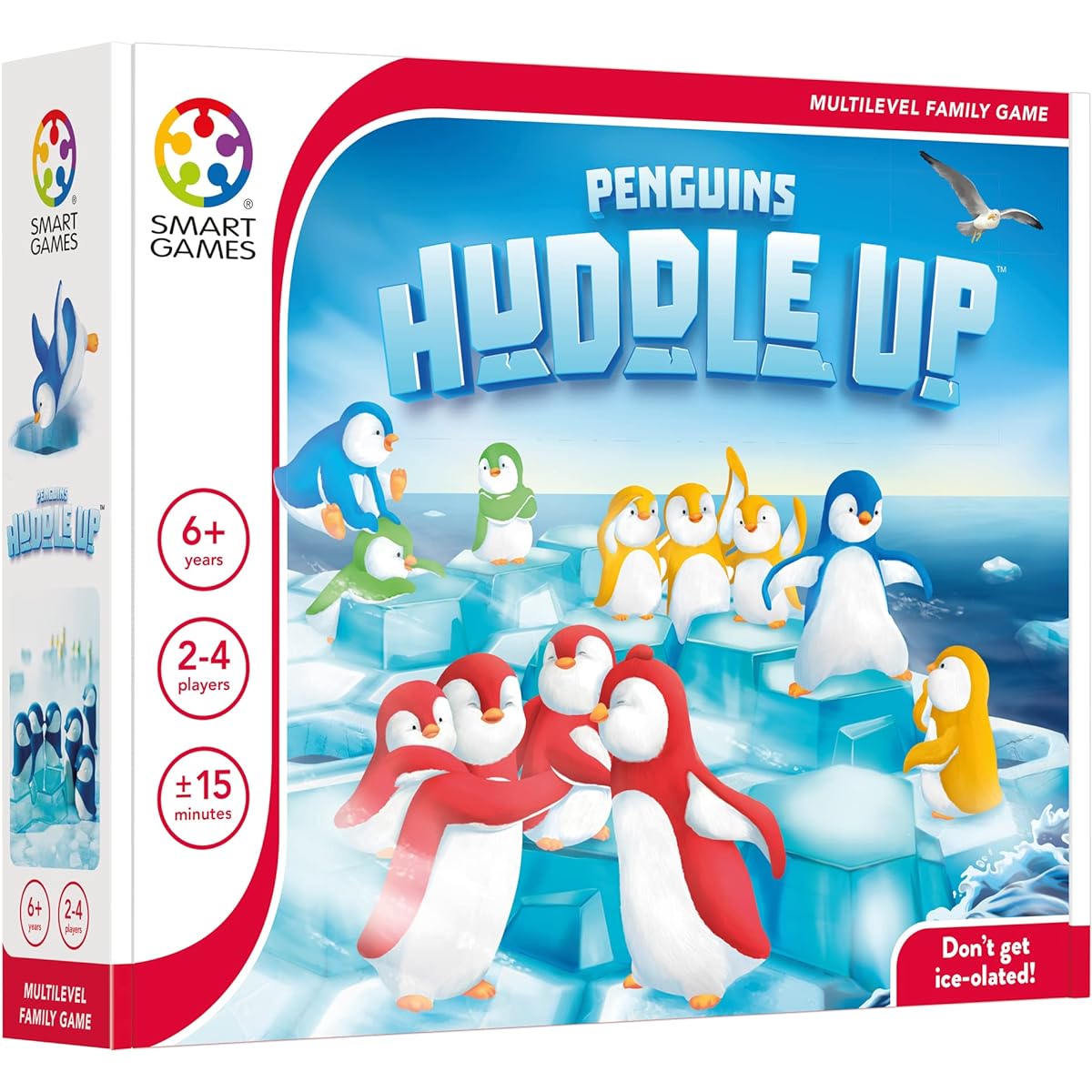 SmartGames Penguins Huddle Up Game for 2-4 Players, Ages 6 and Up