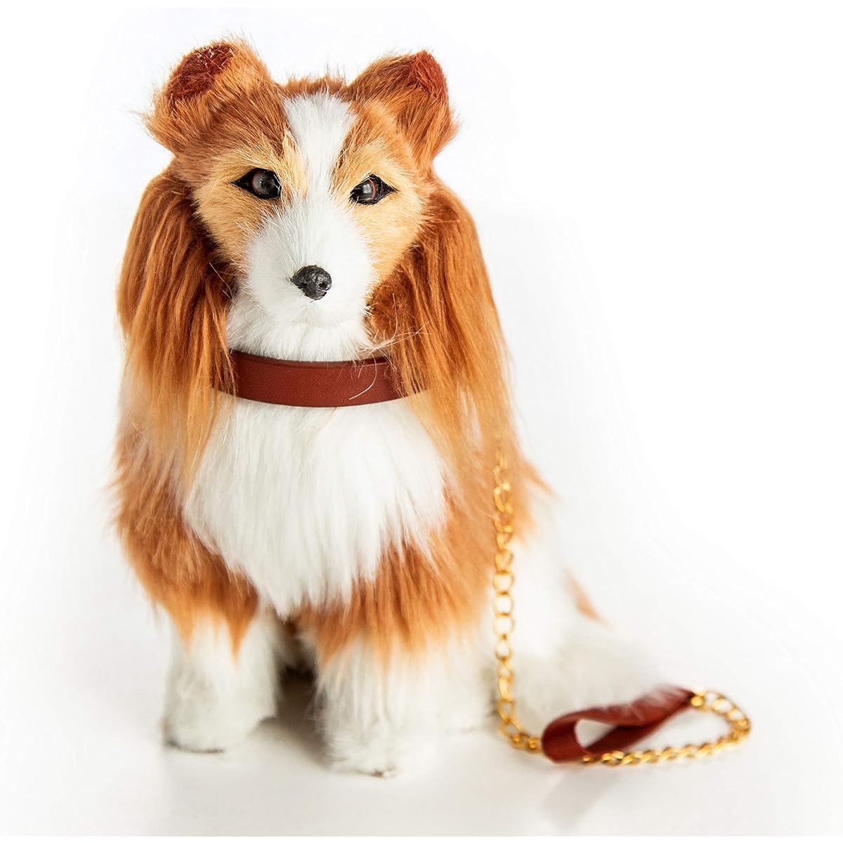THE QUEEN'S TREASURES 18" Doll Pet Collie Puppy Collar Lead Accessories for American Girl Dolls