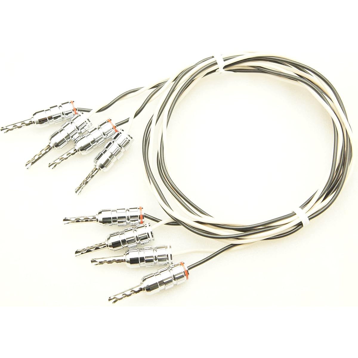 BELDEN 8460 Set of 2 speaker cables with rhodium banana plugs (10m)