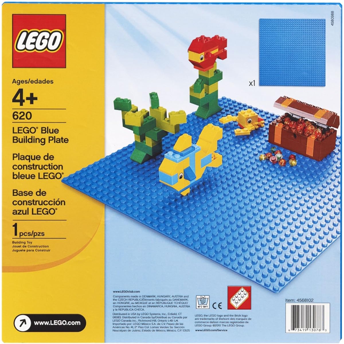 LEGO BLUE PLATE (10x10) Parallel import goods