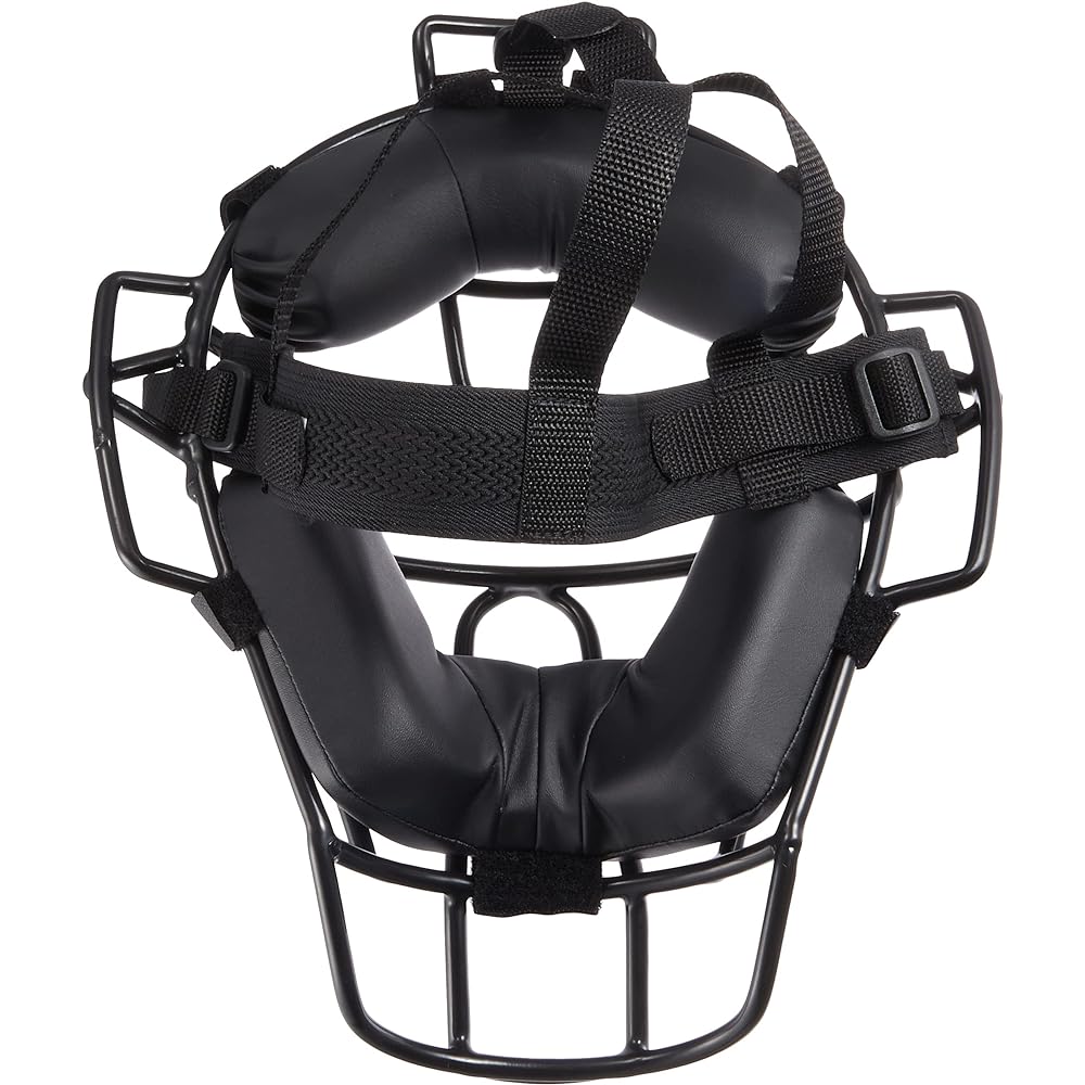 ZETT Baseball Rigid Referee Mask Umpire Mask Black (1900) BLM1170A