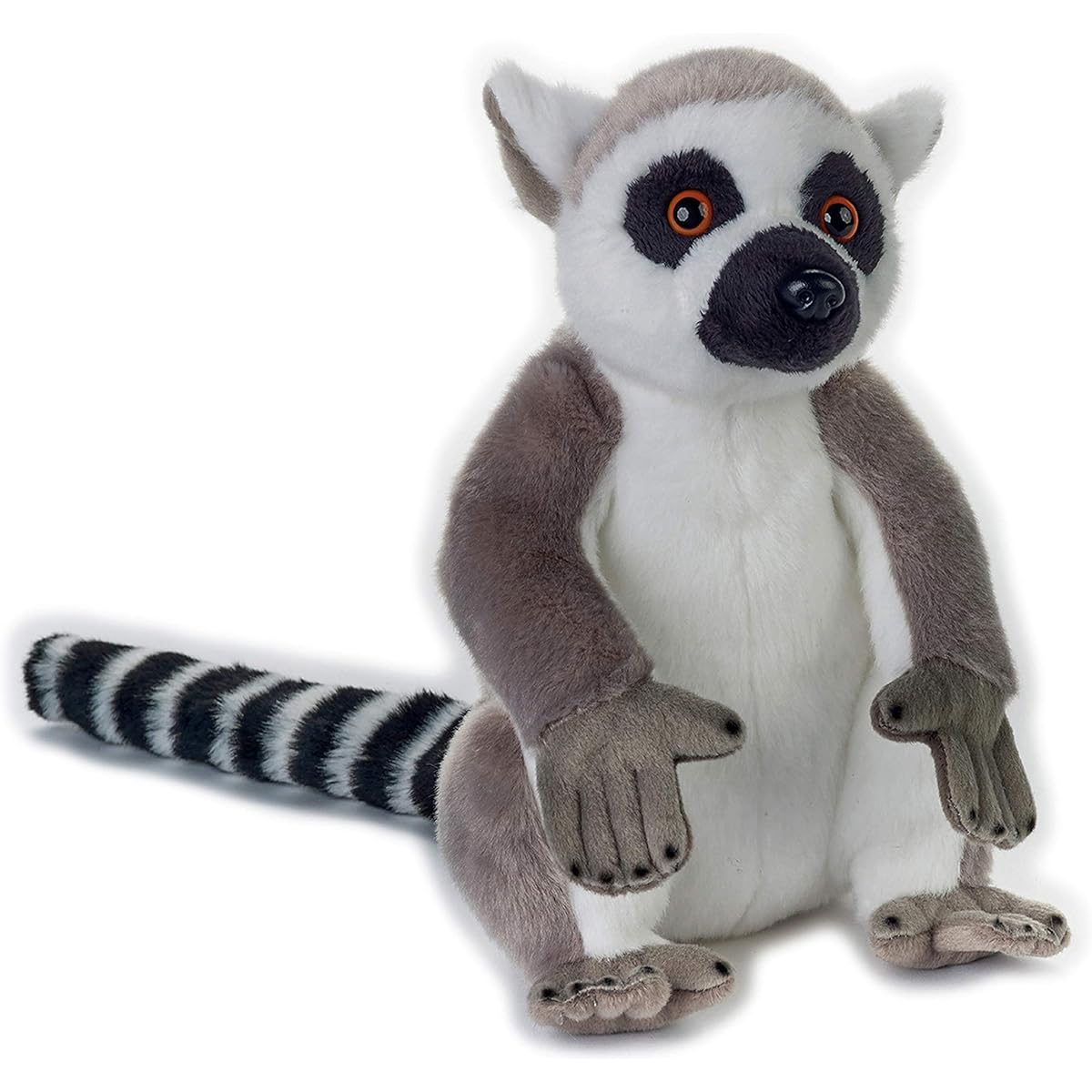 NATIONAL GEOGRAPHIC Lelly Basic Collection Plush Lemur Gray