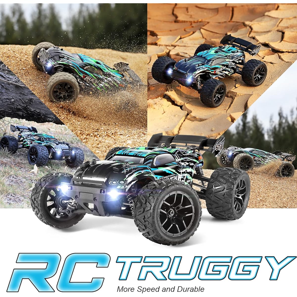 RC car (white & brown)