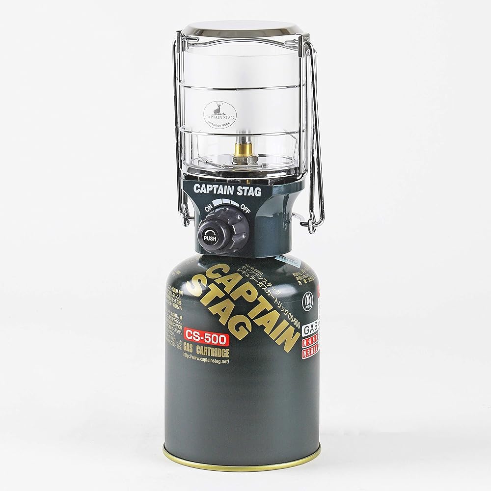 CAPTAIN STAG Lantern Field Gas Lantern M with Piezoelectric Ignition Device UF-9
