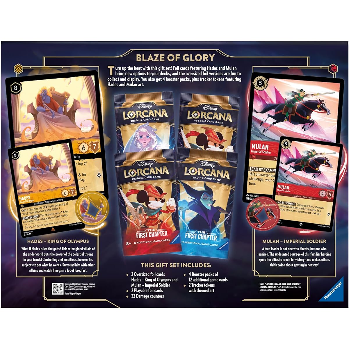 Ravensburger Disney Lorcania First Chapter TCG Gift Set for ages 8 and up
