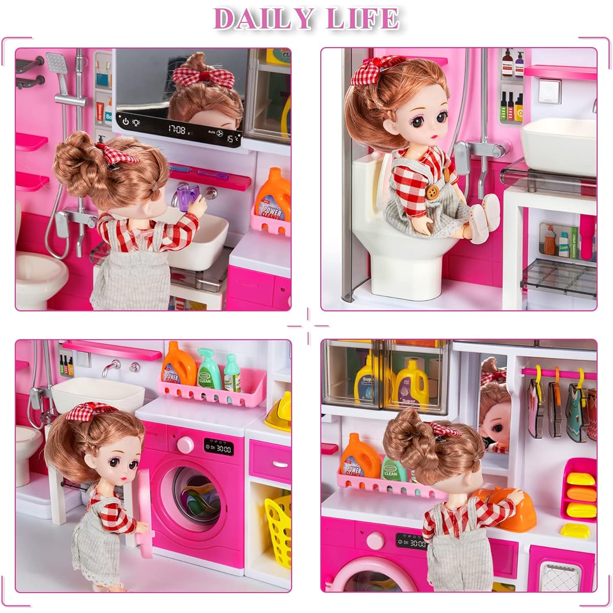 TEMI Bathroom Playset