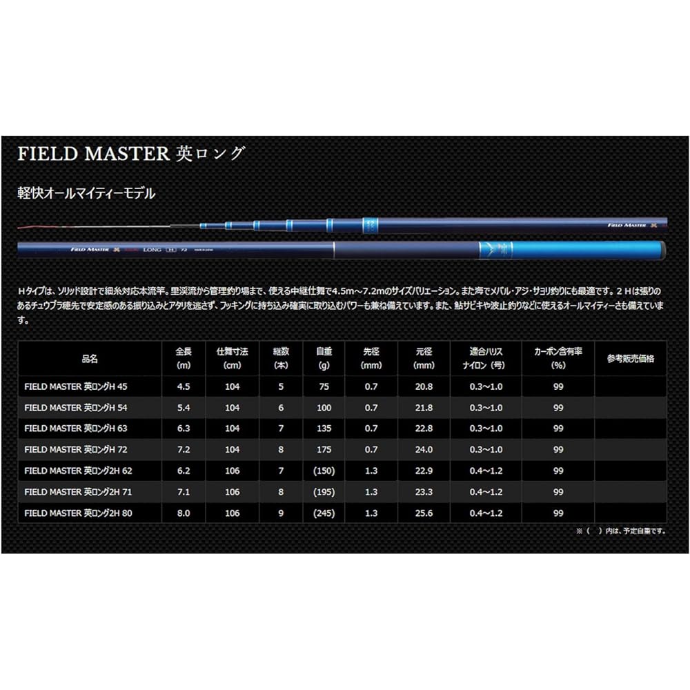 Suntech FIELD MASTER English Long 2H 62