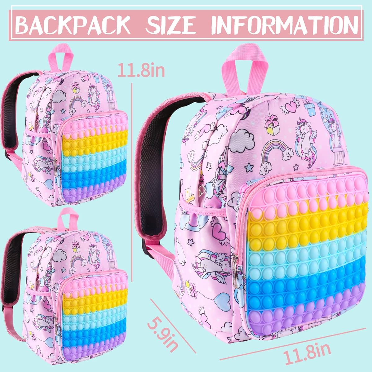 Pack Pop Toy Handbag for Girls Toys