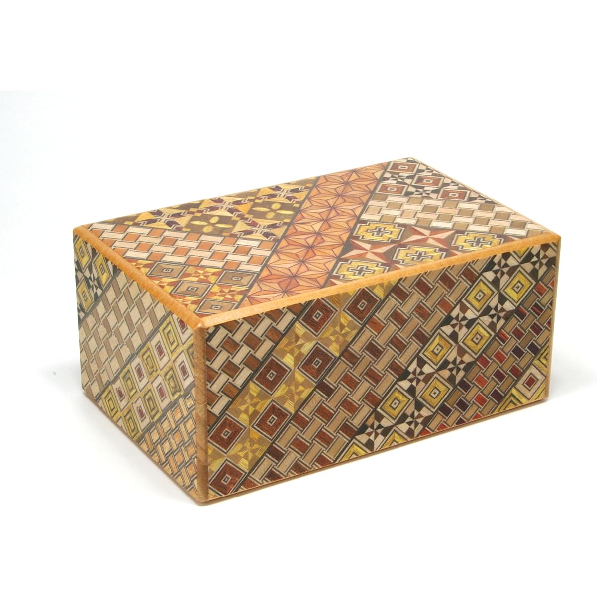 Hakone marquetry secret box 12 times + 1 mechanism 5 inch small marquetry