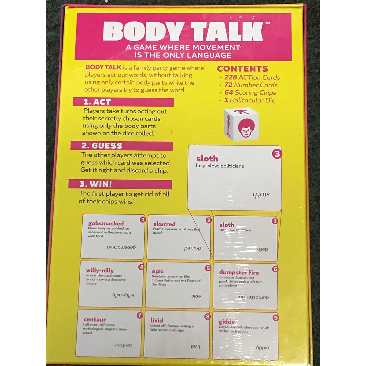 Body talk.