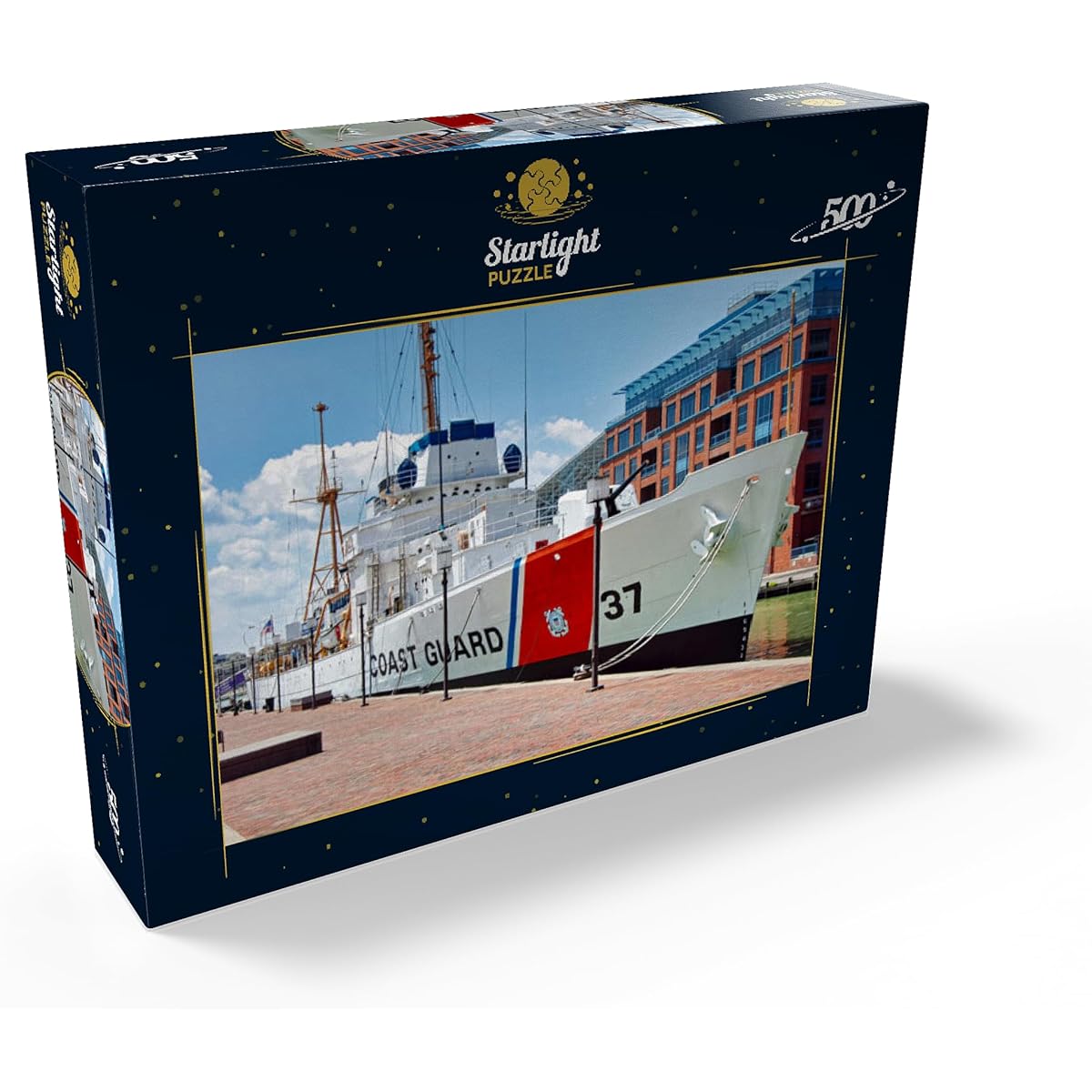 Taney WHEC-37 Coast Guard Ships from the Maritime Museum of Baltimore, Maryland - Premium 500 Piece Jigsaw Puzzle for Adults