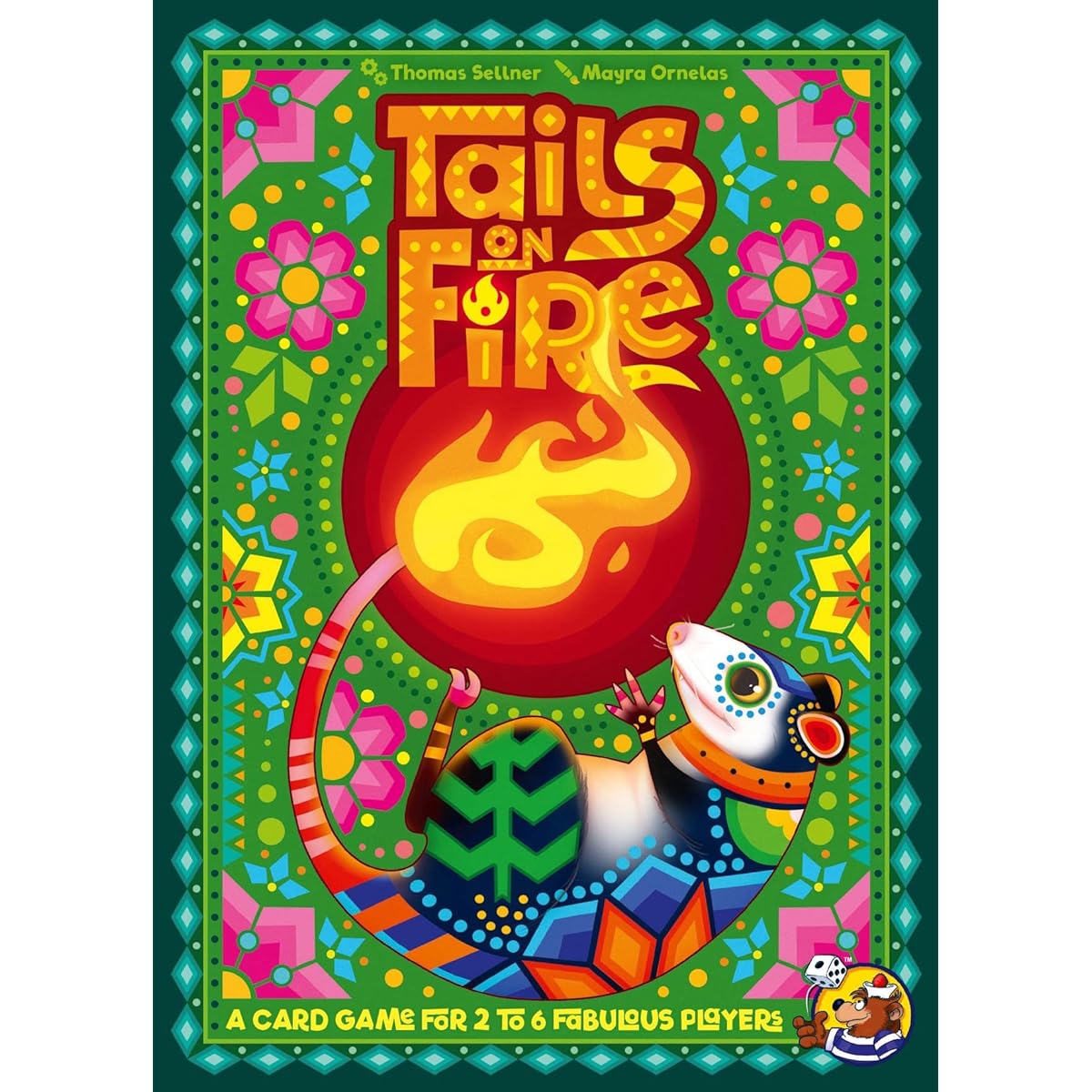 HeidelBÄR Games Tail on Fire | Highly interactive card game for 2-6 players. Choose the best 3 cards in one round for an exciting dilemma | Ages 10+ | 20 minutes HeidelBÄR Games