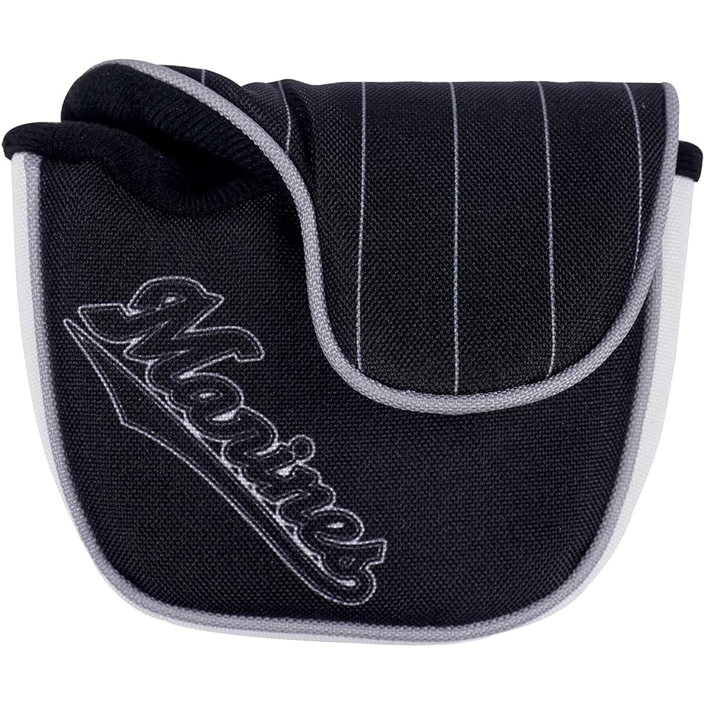 Rezax Chiba Lotte Marines Putter Cover for Neo Mallet Black LMPC-1850