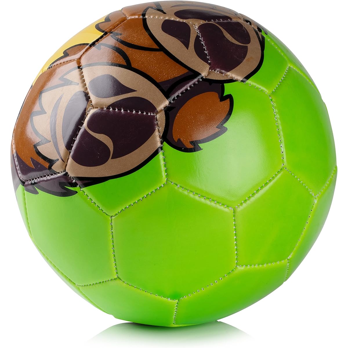 Western Star Cute Soccer Ball Size 3 for Kids and Toddlers Lightweight 4 Animal Friends Youth Soccer Ball Long-Lasting Construction Cute Soccer Gifts