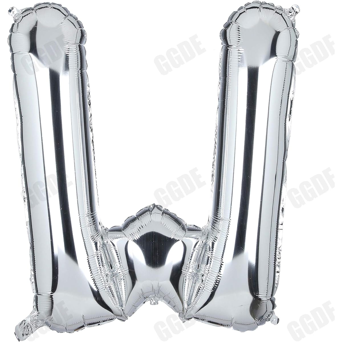 40" Large Silver Letter Balloons Foil Mylar for Wedding Bachelorette Wedding Birthday Bridal Shower Anniversary Celebration Graduation Party Decorations Alphabet W