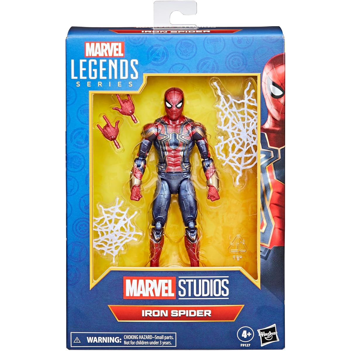 Hasbro MARVEL Marvel Legends Series Iron Spider, "Avengers: Endgame" Collectible 6-inch (15cm) Spider-Man Action Figure F9127 Genuine Product