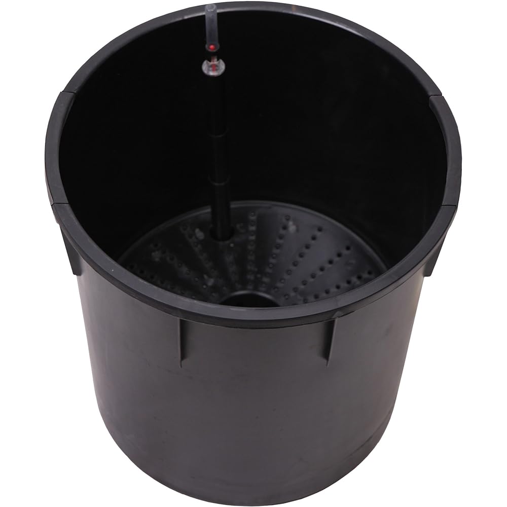 Green pot AS-124425 for H90cm with round inner water gauge