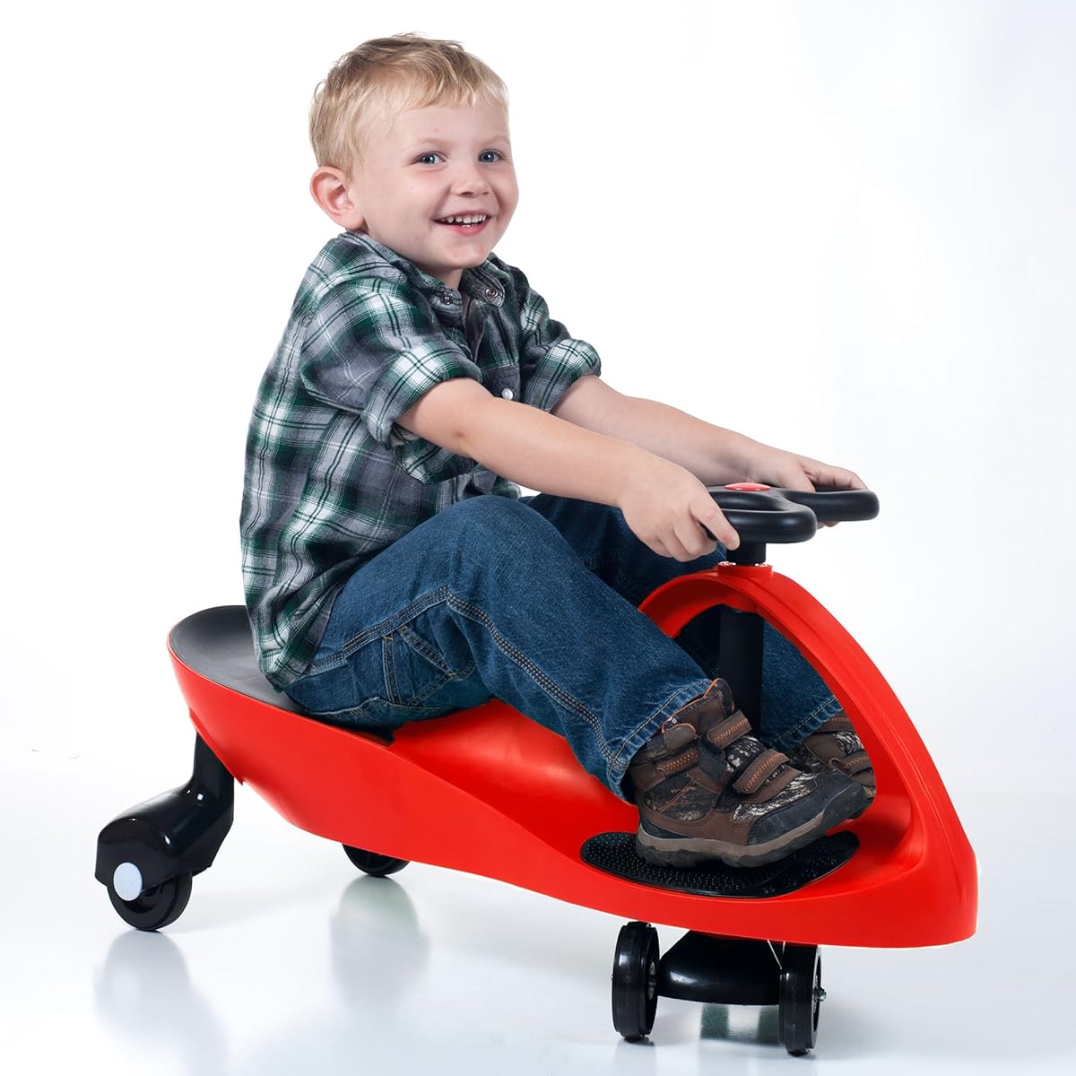 Lil' Rider Wiggle Ride-On Car, Red by Lil' Rider