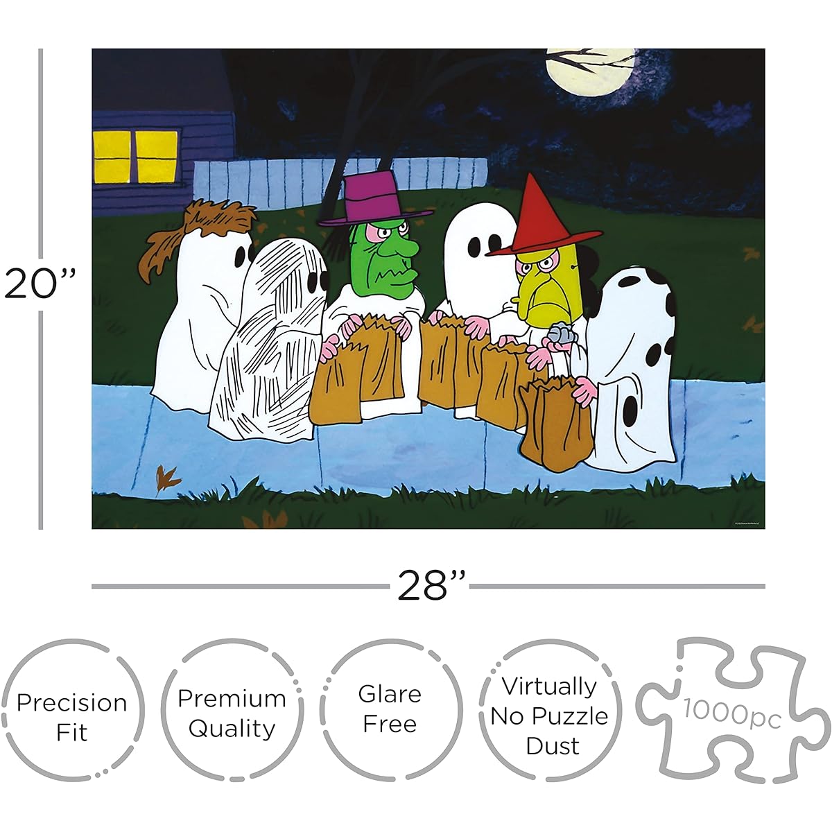 AQUARIUS - Peanuts Trick or Treat 1000 Piece Jigsaw Puzzle
