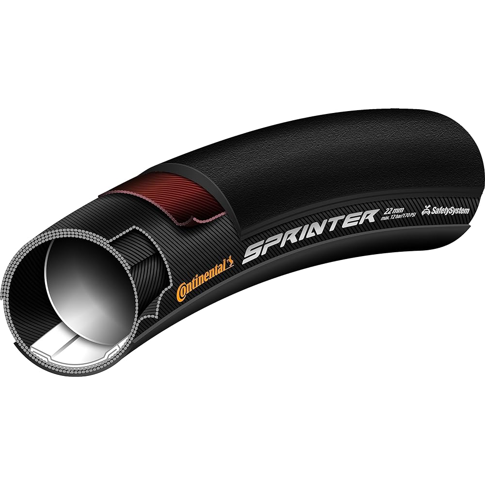 Continental Road Tire Sprinter 28"x25mm black-black