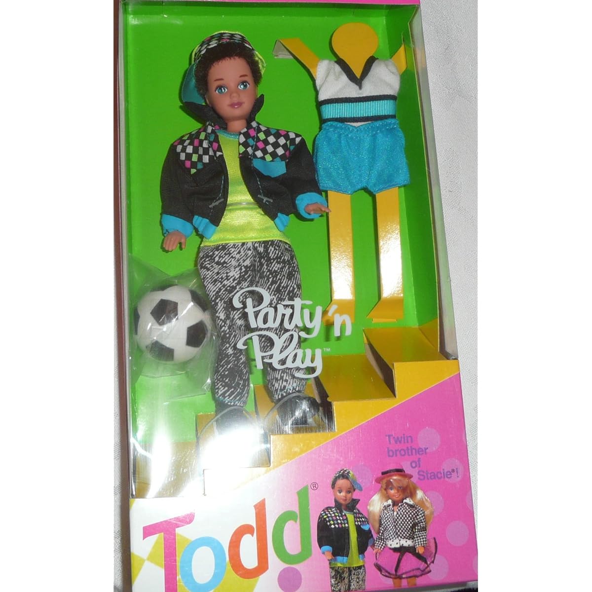 Barbie - Party 'n Play TODD Doll Twin Brother of Stacie (1992) by Barbie
