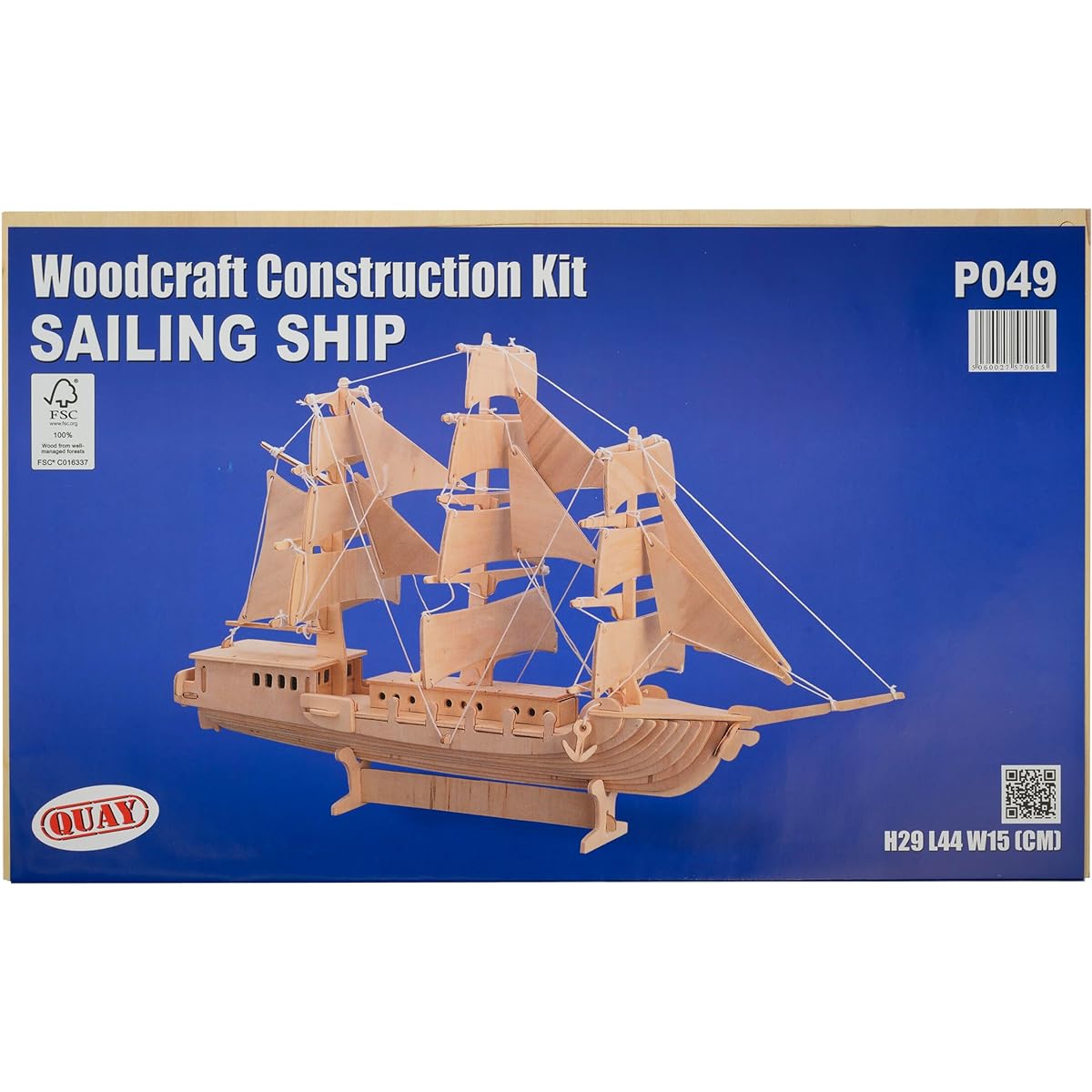 Sailing Ship - Woodcraft Construction Kit