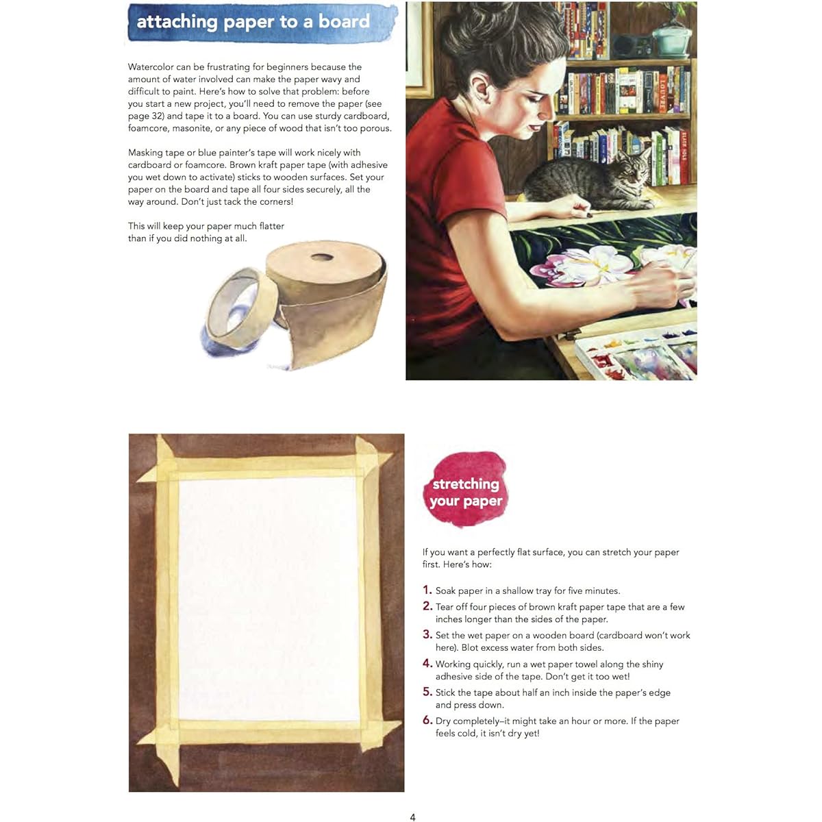 Strathmore Learn To Paint Wire Pad 9"X12"-Watercolor Basics -62251510