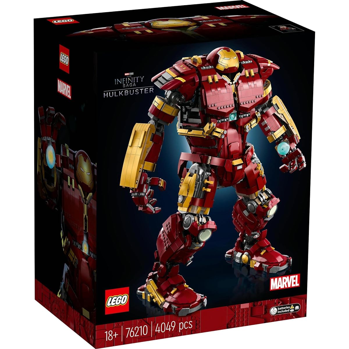 LEGO Super Heroes Marvel Hulkbuster 76210 Toy Block Present American Comics Superhero Boys Adults