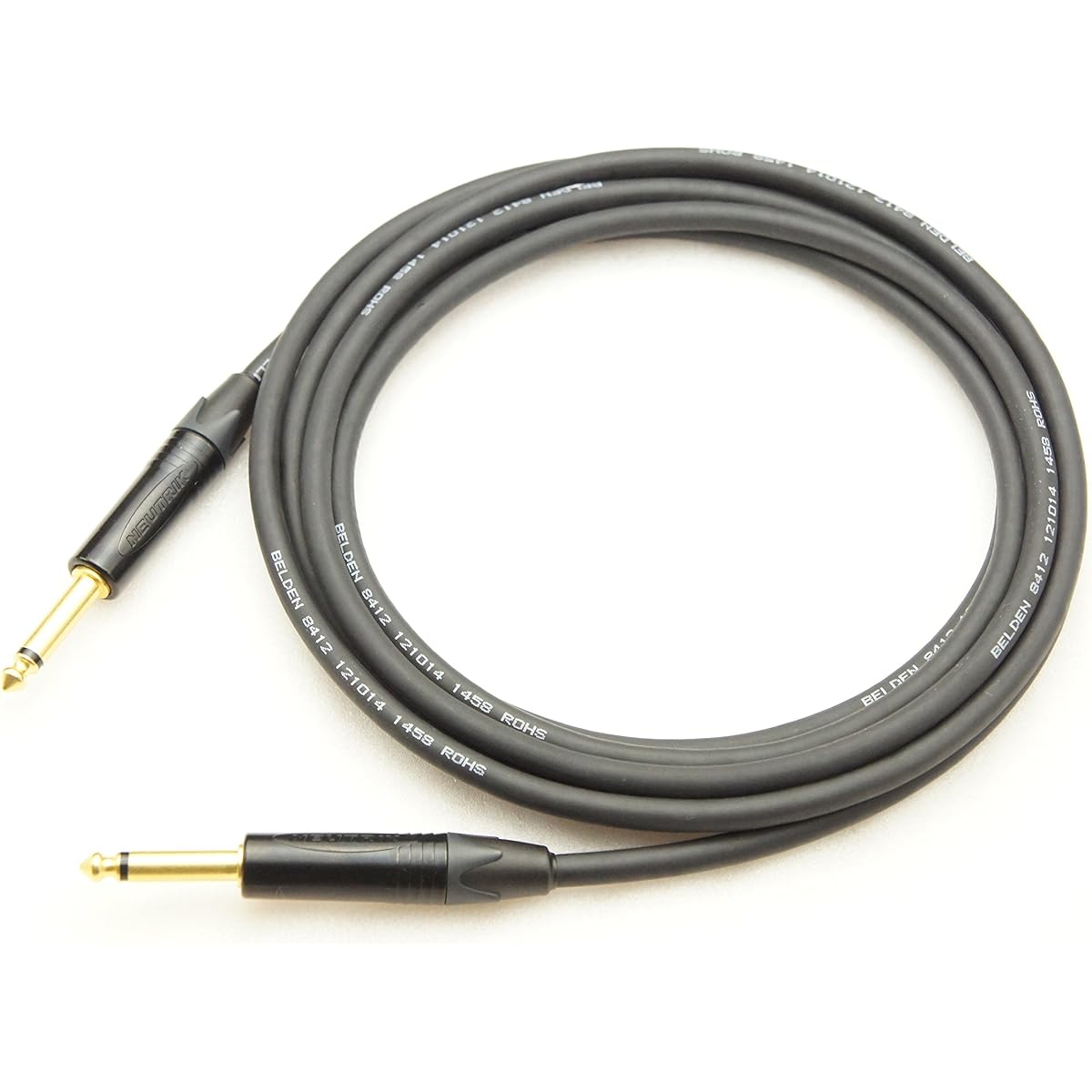 BELDEN 8412 Guitar Shield SS (NEUTRIK Gold Plated) (10m)