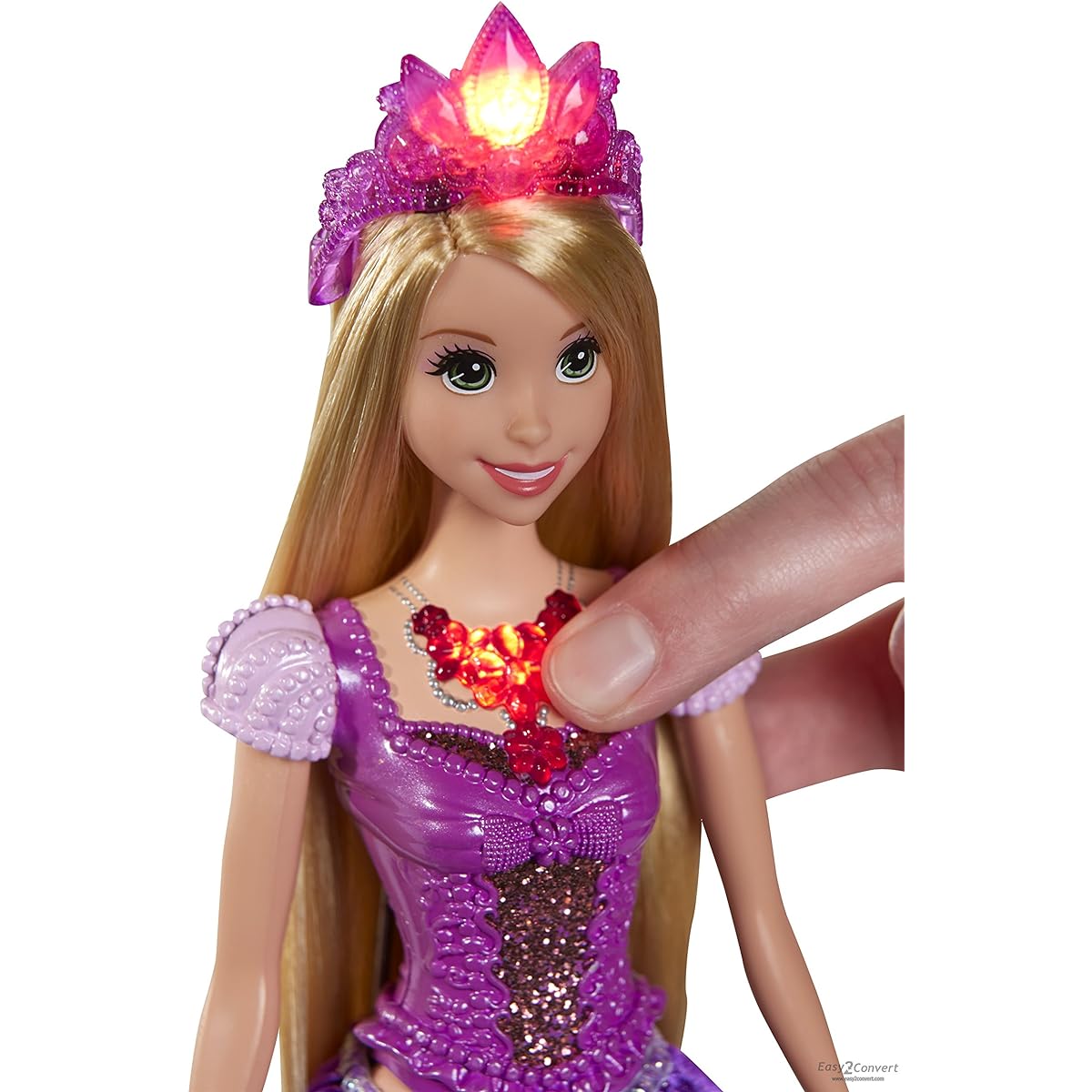 Disney Princess Glittering Lights Rapunzel Doll