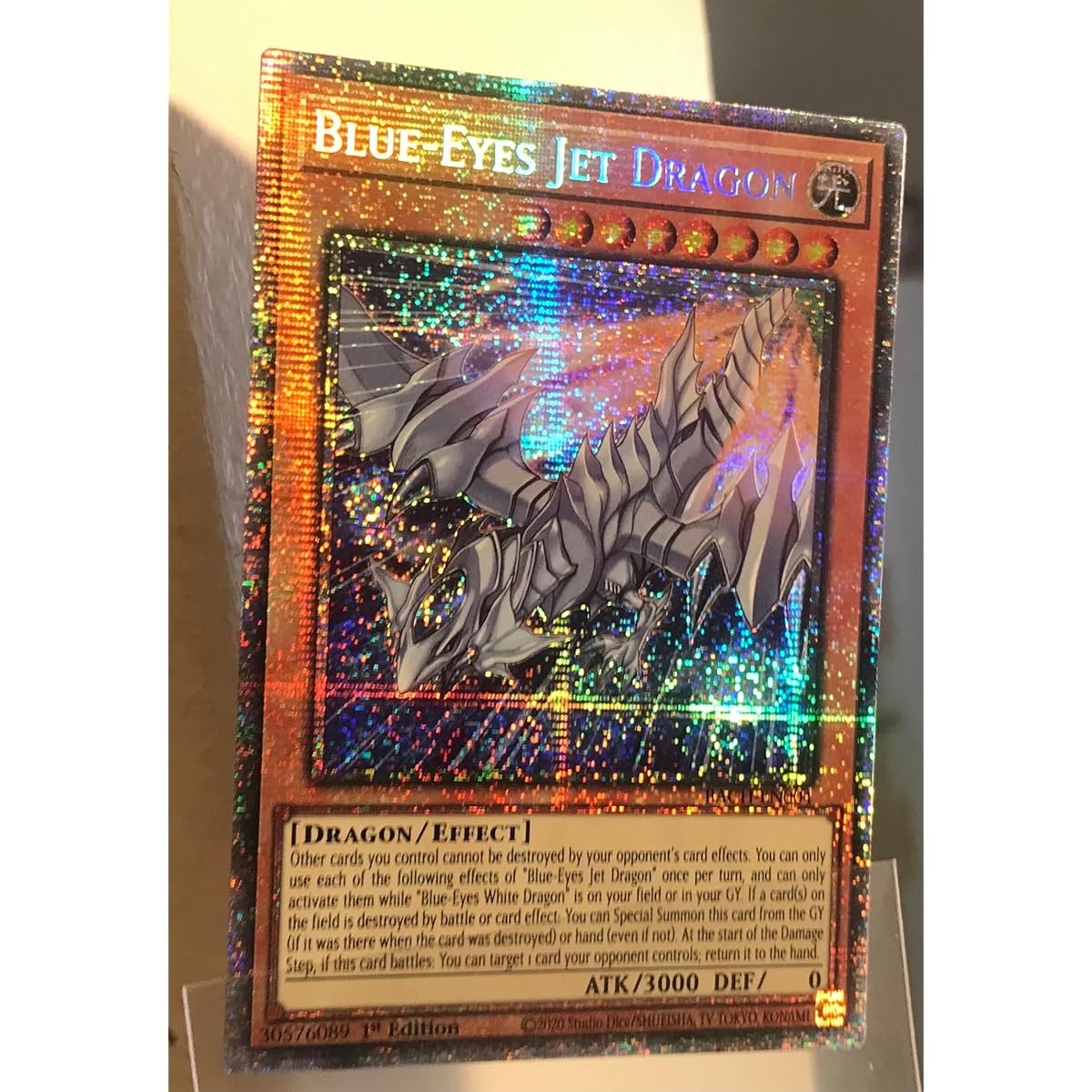 Blue Eyes Jet Dragon BACH-EN004 Starlight Rare 1st Edition