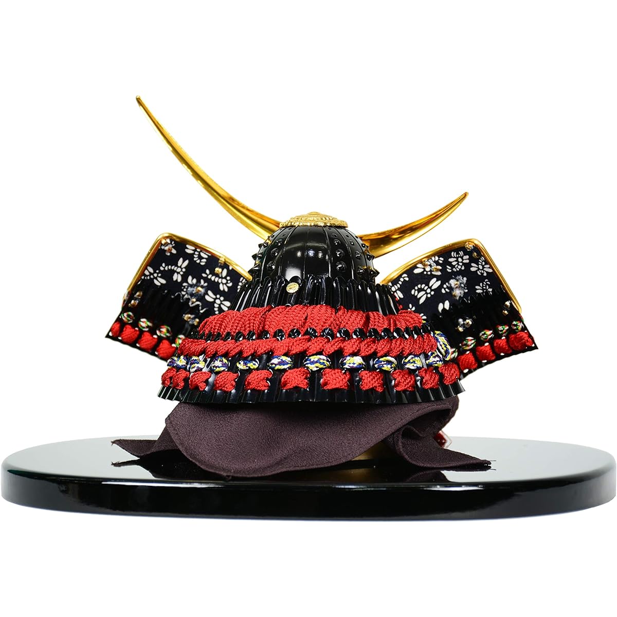 May Dolls Yuso Original Compact Helmet Decoration No. 7 Authentic Mini Helmet Decoration Large Kuwagata Helmet/Date Helmet/Uesugi Helmet/Takeda Helmet (Red Date Helmet)