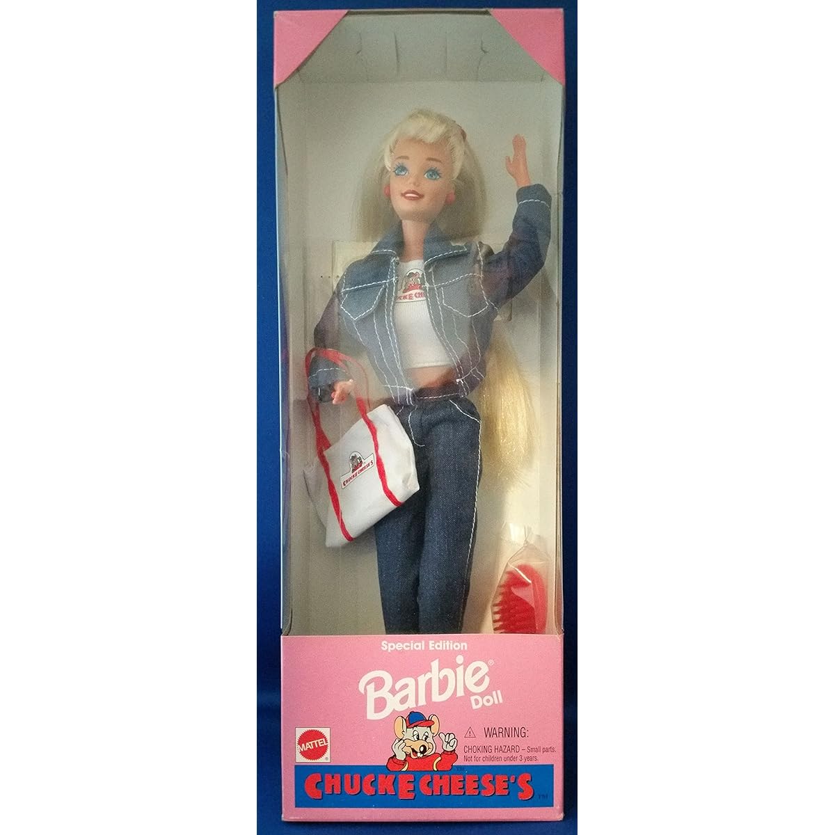 CHUCKE CHEESE'S BARBIE (1995) by Barbie