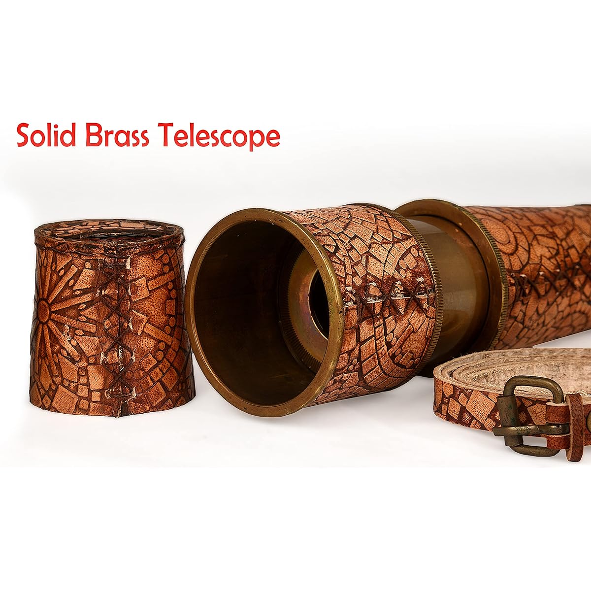 Roorkee Indian Instruments Handheld Brass Telescope/Retro Sailor Marine Telescope/Nautical Seller Boat Telescope