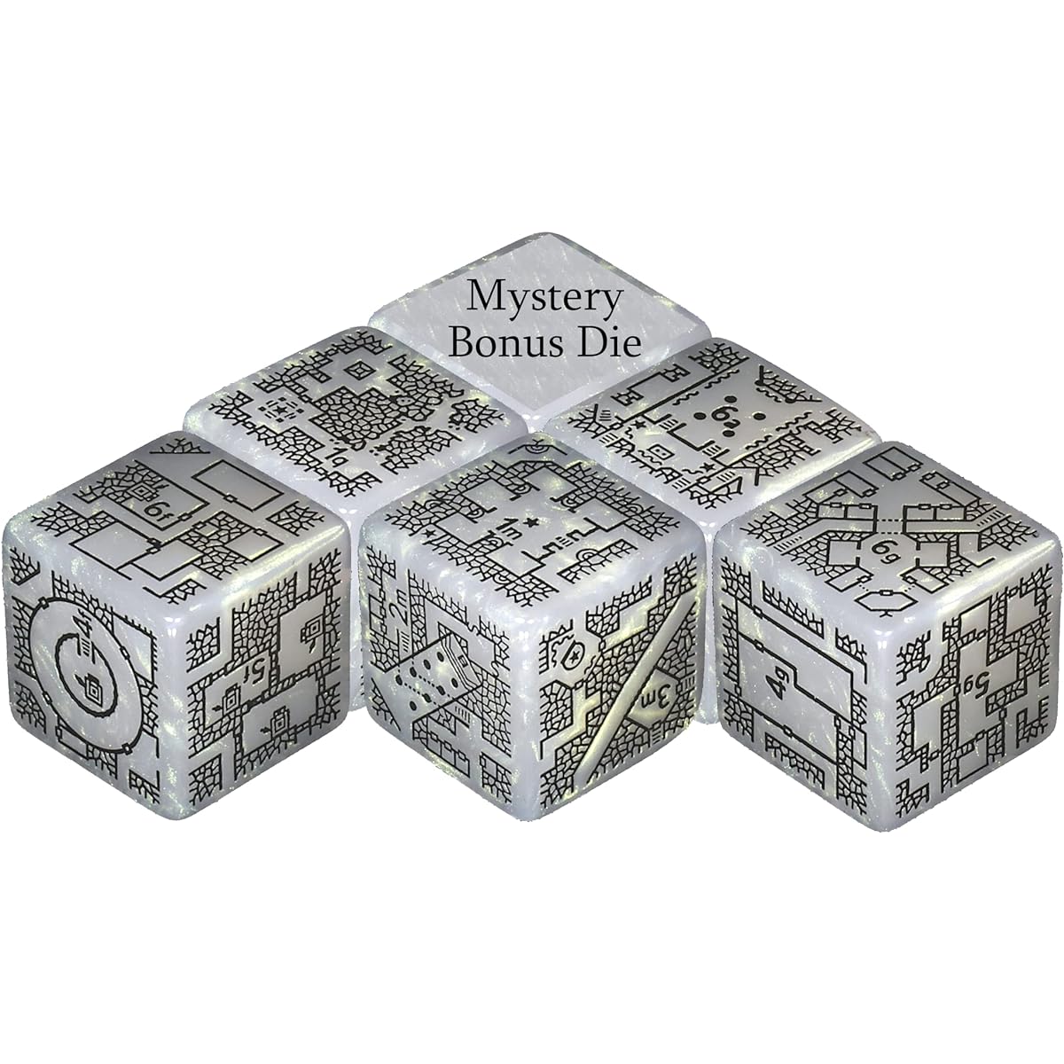 DungeonMorph Dice Voyager Set (Color)
