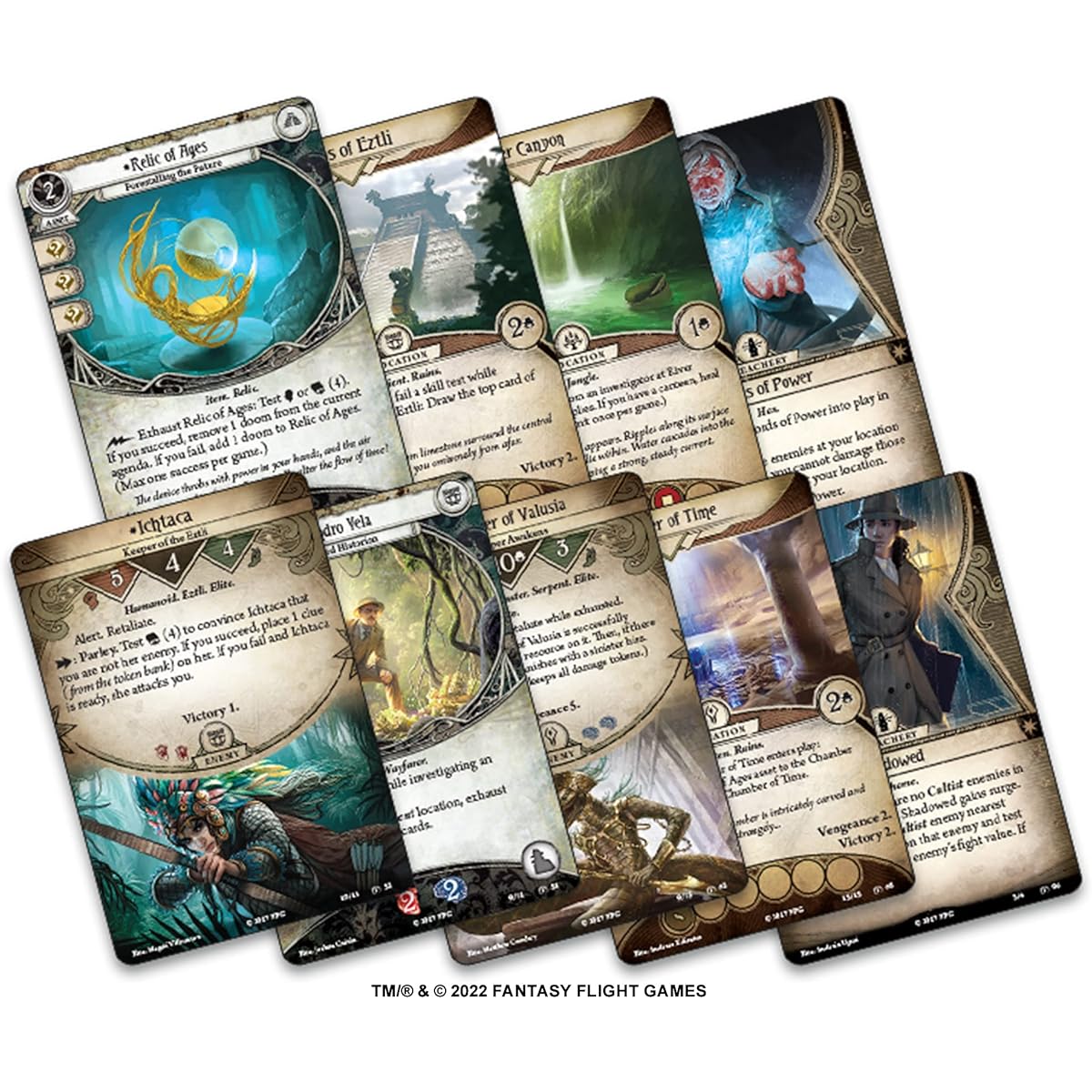 Arkham Horror The Card Game The Forgotten Age Campaign Expansion | Horror Game | Mystery Game | Cooperative Card Game | Ages 14+ | 1-4 Players | Average Play Time 1-2 Hours | By Fantasy Flight Games