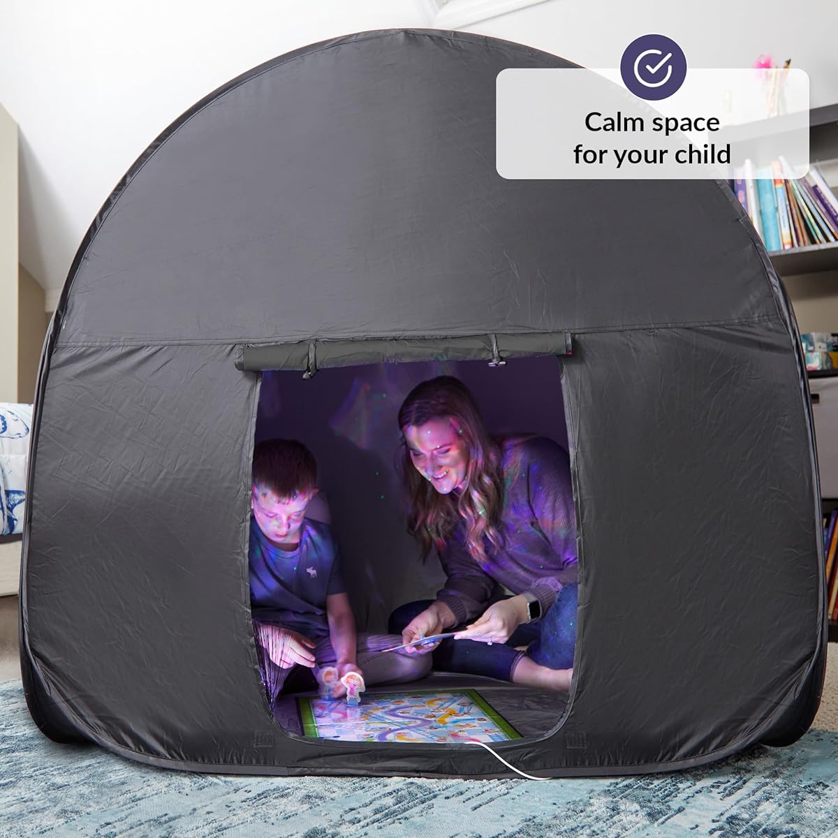 Sensory Tent | Kids Play and Relax | Sensory Corner | Autism SPD Anxiety Improve Concentration | Blackout Sensory Tent for Autistic Kids | Big