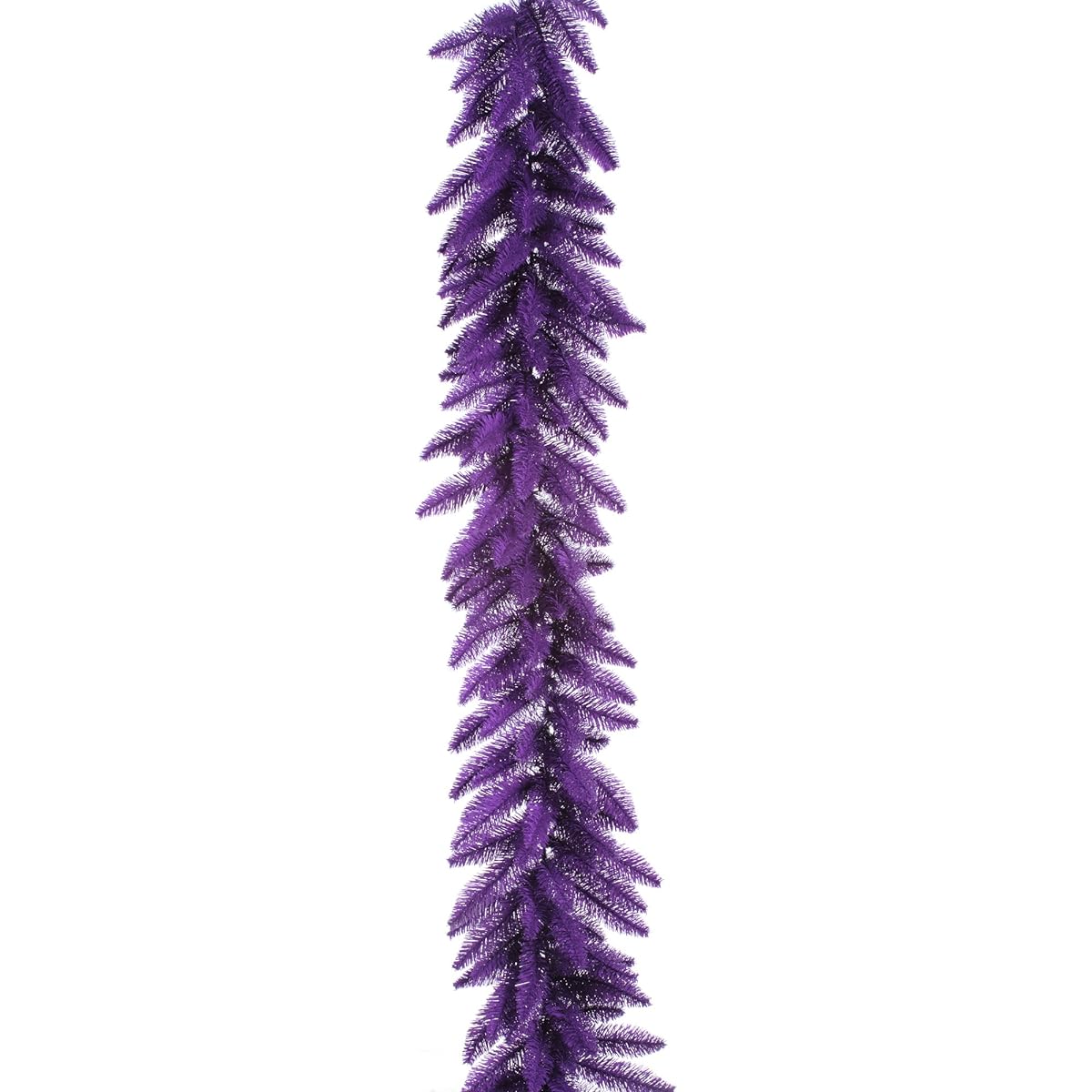 Vickerman K163214 Garland 250 with PVC Tips, 9' x 14", Purple