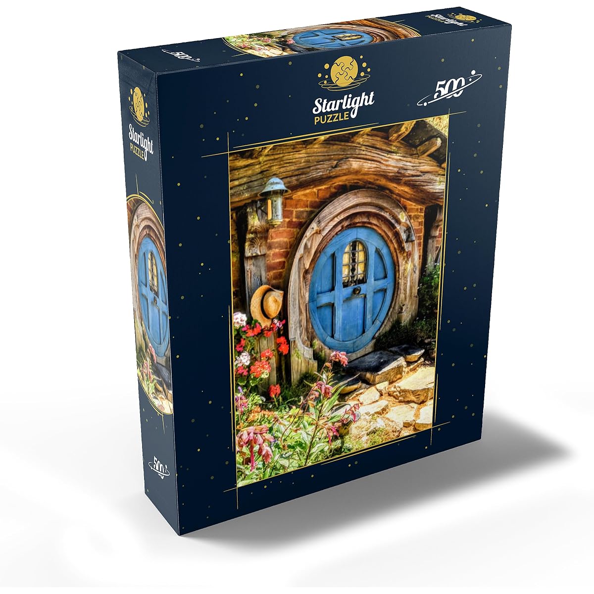 MyPuzzle Hobbit House New Zealand Hobbit House - Premium 500 Piece Jigsaw Puzzle for Adults