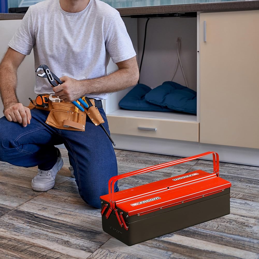 Facom Tool Bag Tool Tool Bag Tool Box Double Door Tool Box Steel 475mmx220mmx185mm BT.9 FACOM