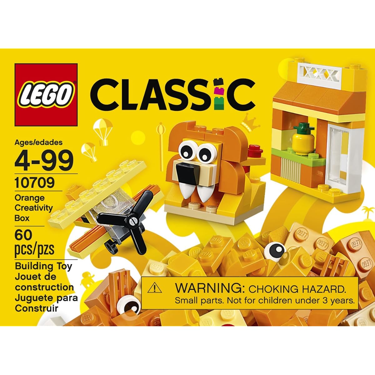LEGO Classic Orange Creativity Box 10709 Building Kit