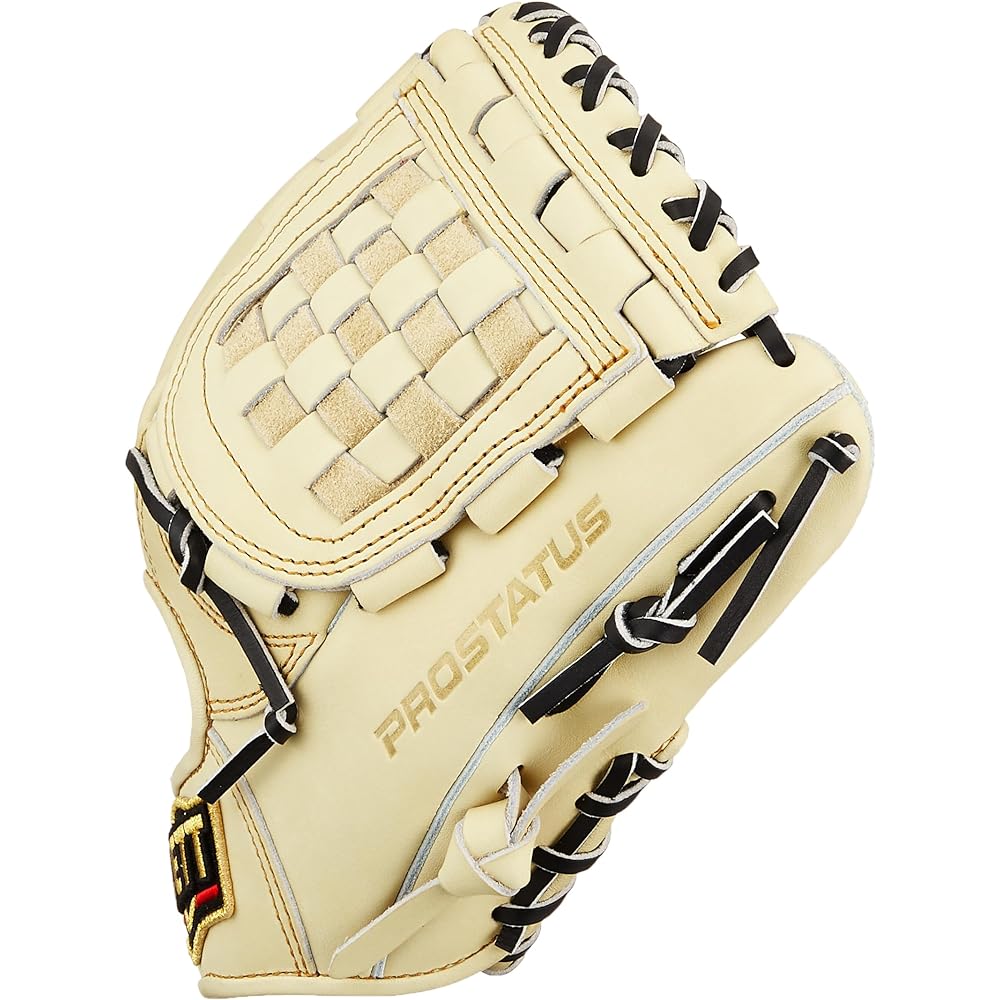 ZETT Soft Baseball Glove (Glove) Prostatus Sosuke Genda Player Type Second/Short Right Thrower Size: 4 BRGB30566 2023 Model