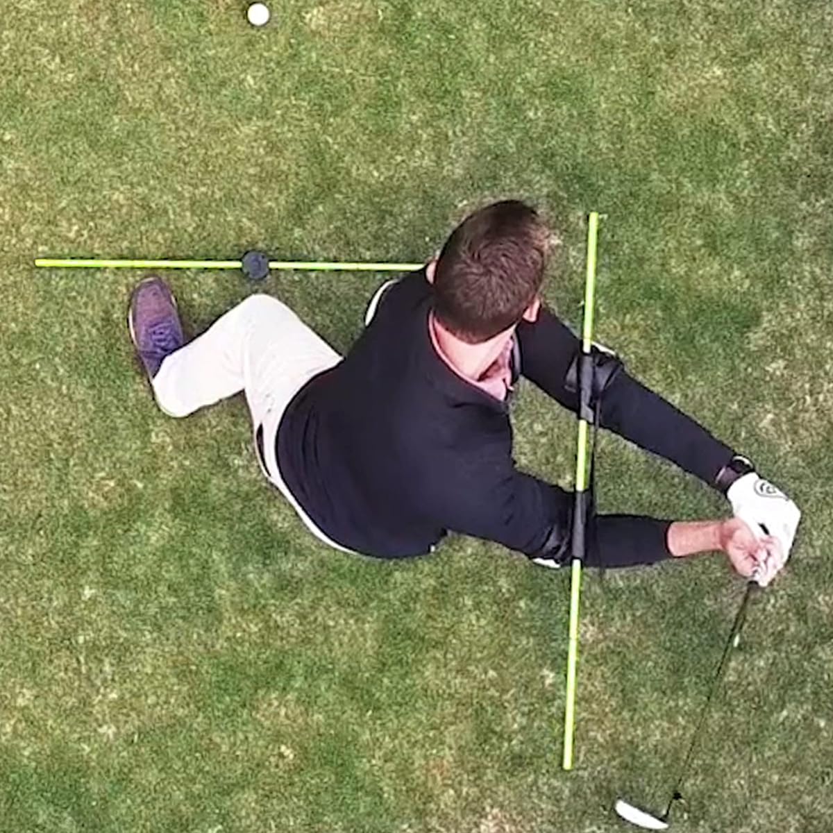 SWINGALIGN Swing Align Golf Training Aid PRO Bundle - Improve your Full Swing, Short Game and Putting. Kit includes Swing Align Standard and XL, Swing Junction and Short Game Device.