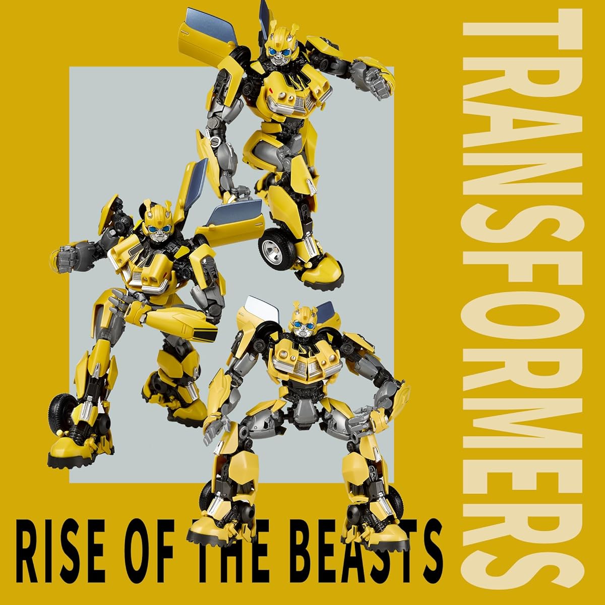 Bumblebee Transformers - Rise of The Beasts Action Figure, Highly Poseable 6.5-Inch Bumblebee Action Figure, Bumblebee Model Kit, Transformers Toys for Boys and Girls Ages 8 and Up (Bumblebee).