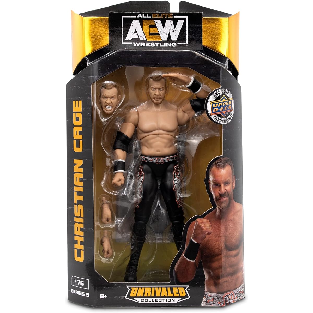 All Elite Wrestling - 6" Christian Cage Figure - AEW Unrivaled Collection Series 9 (AEW Figure - Style 3)