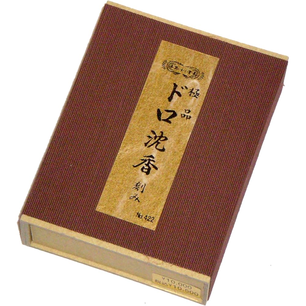 Tamatsudo incense, exquisite dark agarwood chopped #422