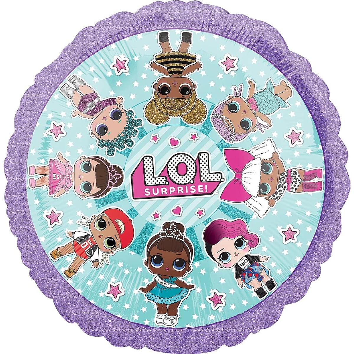 XL Birthday Party LOL Balloon Decoration Supplies Diva