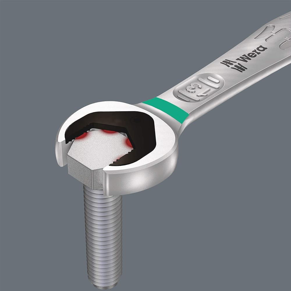 Wera 05073290001 | 6000 Joker Combination Ratchet Wrench Set of 4 (Blister Specification)